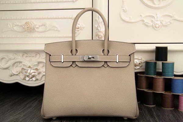 Hermes Birkin 35CM 30CM Tote Bag Original Leather HB35O Grey Tl1280KX51
