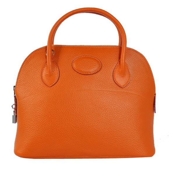 Hermes Bolide 31CM Tote Bags Clemence H1031 Orange Tl1996DV39