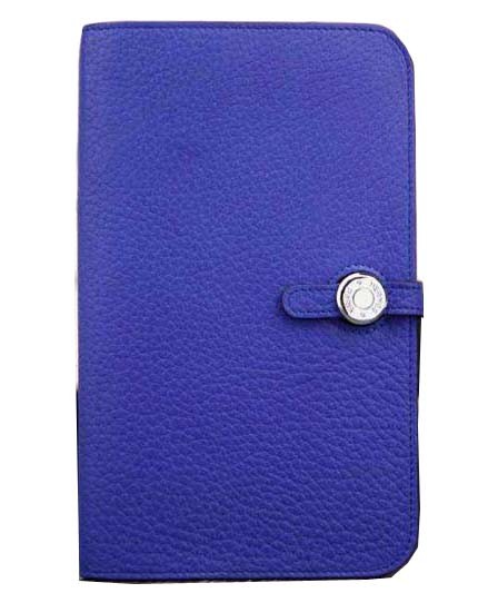 Hermes Compact Passport Holder Original Leather Wallet Royal Tl2175yx89