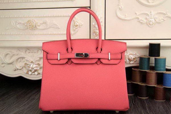Replica Designer Hermes Birkin 35CM 30CM Tote Bag Original Leather HB35O Pink Tl1286Bb80