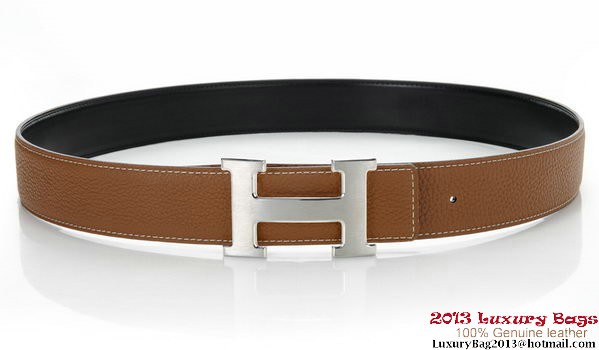 Replica Hermes 50mm Original Calf Leather Belt HB117-6 Tl3825SV68