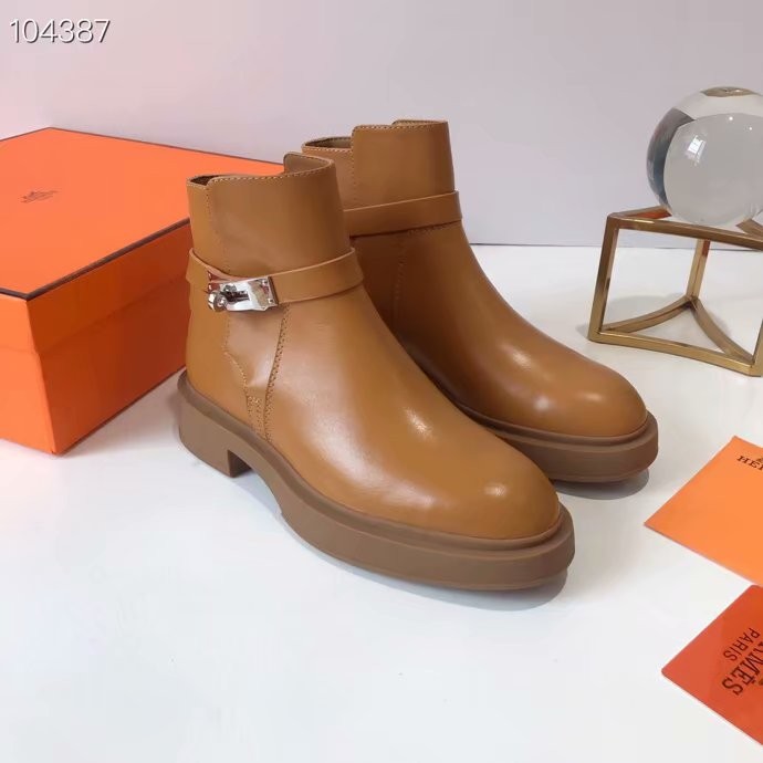 Replica Hermes Short boots HO849JYX-2 Tl3314iF91