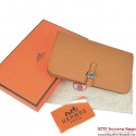 AAA Replica Hermes Dogon Wallet Travel Case H001 Camel Tl2283VB75