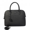 AAAAA Hermes Bolide 37CM Tote Bags Calf Leather Black Tl1813aM93