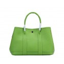 Best Hermes Garden Party 30cm Tote Bag Grainy Leather Green Tl1376Ml87
