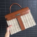 Best Hermes Kelly 35CM KL35 brown Tl682kr25