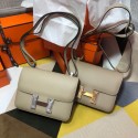 Best Hermes Original Espom Leather Constance Bag 5333 light gray Tl281Ml87