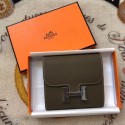Cheap Hermes Constance Wallets espom leather H2297 grey Wallets Tl2042sZ66