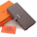 Copy Hermes Bearn Japonaise Bi-Fold Wallet Original Leather A208 Khaki Tl2192Kn92