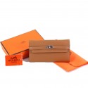 Copy Hermes Kelly Bi-Fold Wallet A708 Coffee Tl2327Zn71