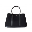 Designer Hermes Garden Party 30CM Bag Canvas Leather H11S Black Tl1495vs94