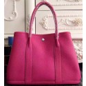 Designer Replica Hermes Garden Party 36cm 30cm Tote Bag Original Leather Rose Tl1057CF36