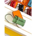 Fake Best Hermes Original kelly espom leather to go woc Bag H4087 green Tl527Nk59