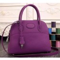 Fake Hermes Bolide 37CM Calfskin Leather Tote Bag B1004 Purple Tl1066EQ38