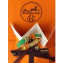 Fake Hermes Bracelet H1155 Green Tl2747xE84