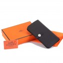 Fake Hermes Dogon Combined Wallets A508 Black Tl2331QF99