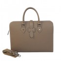 Fake Hermes Mens Briefcase Calf Leather 3309 Grey Tl1739eZ32