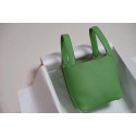 Fake Hermes Picotin Lock PM Bags Togo Leather H5599 green Tl541RY48