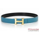 First-class Quality Hermes 50mm Original Calf Leather Belt HB116-7 Tl3838Sf41
