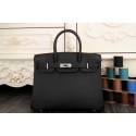 First-class Quality Hermes Birkin 35CM 30CM Tote Bag Original Leather HB35O Black Tl1283Sf41