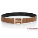 Hermes 43mm Calf Leather Belt HB108-8 Tl3909Is79