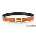 Hermes 43mm Saffiano Leather Belt HB102-1 Tl3949MO84