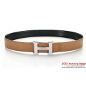 Hermes 50mm Saffiano Leather Belt HB113-4 Tl3860Lp50