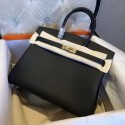 Hermes Birkin 35CM 30CM Tote Bag Grainy Leather H35H30 Black Tl1327aM39
