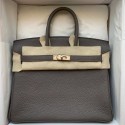 Hermes Birkin Bag Original Leather 35CM 17825 Tinware Grey Tl421JD63