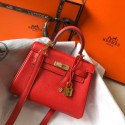 Hermes Birkin Togo Leather 22590 red Tl408dN21