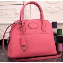 Hermes Bolide 37CM Calfskin Leather Tote Bag B1004 Pink Tl1067xh67
