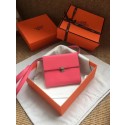 Hermes Clutch Epsom calfskin H0589 rose Tl750KX86