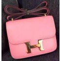 Hermes Constance Bag Calfskin Leather H9999 Pink Tl986CI68