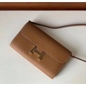 Hermes Constance to go mini Bag H4088 brown Tl515vK93