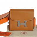 Hermes Constance Wallets Togo Leather A608 Camel Tl2310aj95
