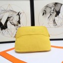 Hermes Cosmetic Bag H3699 Lemon Yellow Tl651ED90