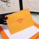 Hermes Cosmetic Bag H3700 Mango Yellow Tl628Rk60