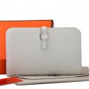 Hermes Dogon Combined Wallet A508 White Tl2276rf34