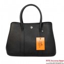 Hermes Garden Party 30CM Bag Calf Leather A1288 Black Tl1882ff76