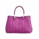 Hermes Garden Party 30cm Tote Bags Grainy Leather Lavender Tl1343vX95