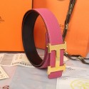 Hermes Imported Belt HR1002F Pink Tl3769Oj66