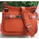 Hermes Jypsiere 31CM Shoulder Bag Calfskin Leather H0880 Orange Tl959Ea63