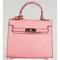 Hermes Kelly 25cm Tote Bag Togo Leather K2138 Pink Tl1229va68