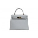 Hermes Kelly 32cm Shoulder Bag White Saffiano Leather K32 Gold Tl1810yx89
