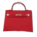 Hermes Kelly 32cm Shoulder Bags Grained Leather Burgundy Tl1433qB82