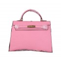 Hermes Kelly 32cm Shoulder Bags Grained Leather Pink Tl1434DI37