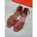 Hermes lady leather Sandals HO844OMF-2 Tl3334hk64
