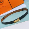 Hermes Leather Belt 24MM 26994 Tl3424Zf62
