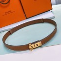 Hermes Leather Belt 24MM 26995 Tl3423hI90