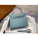 Hermes Original Epsom Leather KEL2578 skyblue Tl357XW58